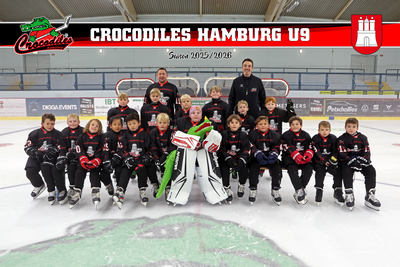 Crocodiles Hamburg U9 Team - 2025/2026 - Foto: HB-Fotografie, H. Beck
