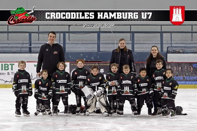 Crocodiles Hamburg U7 Team - 2024/2025 - Foto: HB-Fotografie, H. Beck